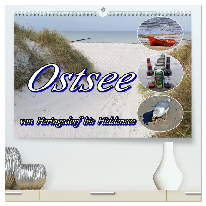 Ostsee von Heringsdorf bis Hiddensee (CALVENDO Premium Wandkalender 2026)