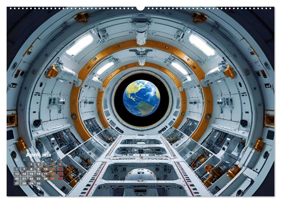 Fantasie und Science Fiction (CALVENDO Wandkalender 2026)