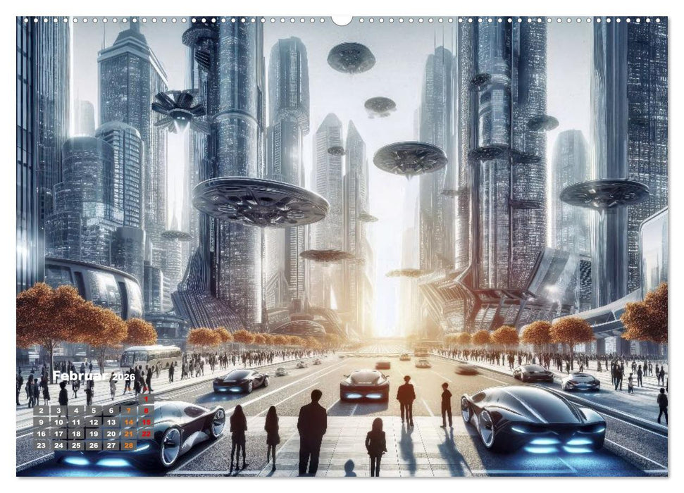 Fantasie und Science Fiction (CALVENDO Premium Wandkalender 2026)