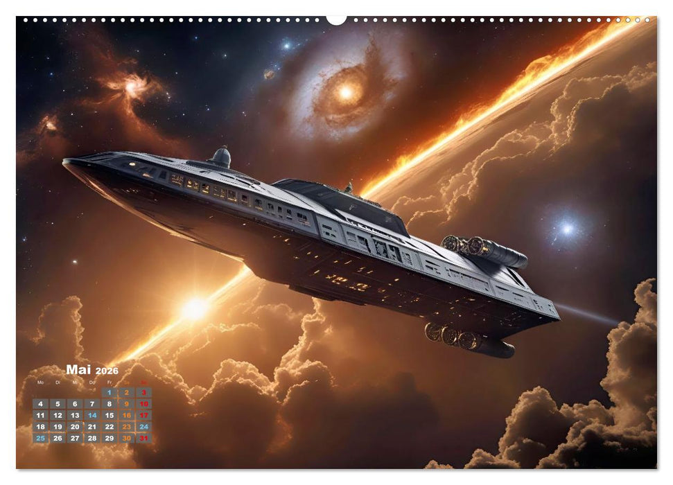 Fantasie und Science Fiction (CALVENDO Premium Wandkalender 2026)