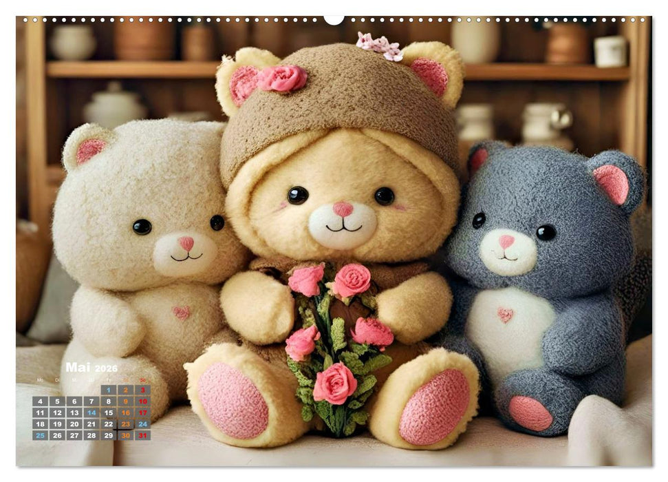 Kuscheliges & Knuddeliges (CALVENDO Wandkalender 2026)
