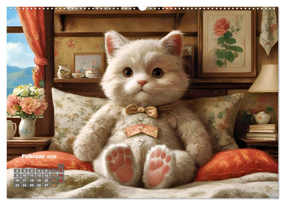 Kuscheliges & Knuddeliges (CALVENDO Premium Wandkalender 2026)