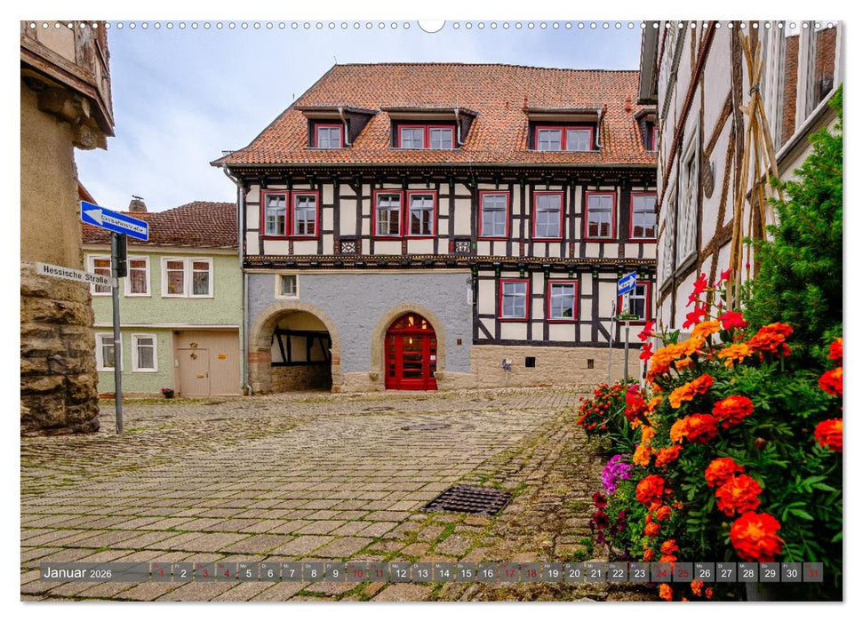 Ein Blick auf Treffurt (CALVENDO Wandkalender 2026)