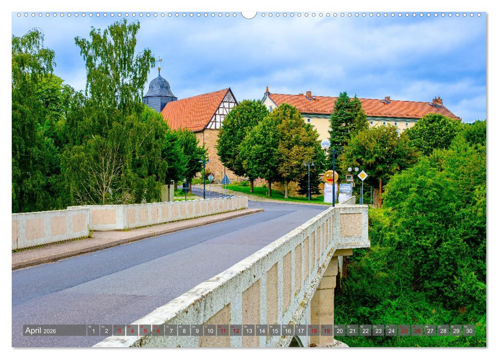 Ein Blick auf Treffurt (CALVENDO Premium Wandkalender 2026)