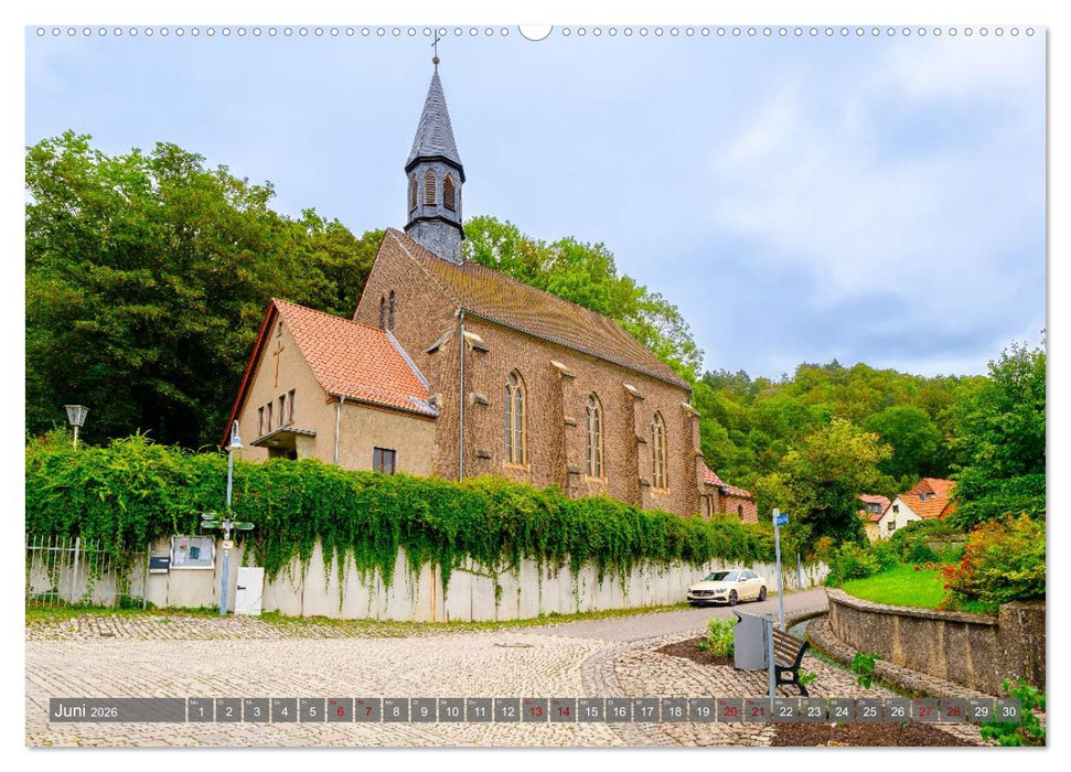 Ein Blick auf Treffurt (CALVENDO Premium Wandkalender 2026)