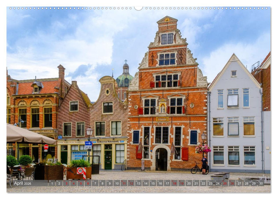 Ein Blick auf Hoorn (CALVENDO Wandkalender 2026)