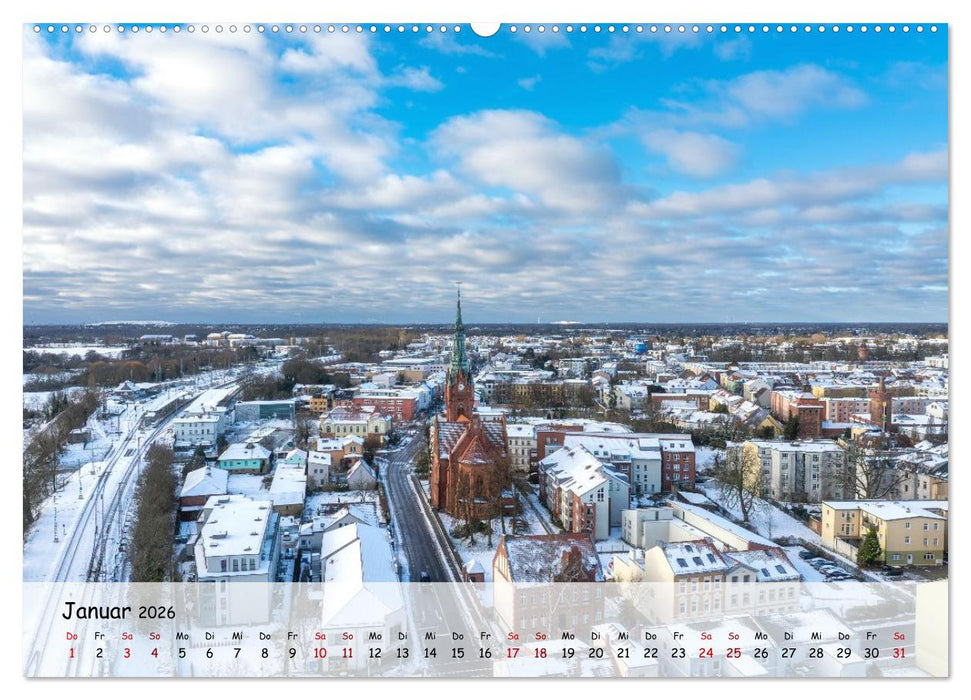 Bernau bei Berlin. Ein Jahr in Bildern (CALVENDO Wandkalender 2026)