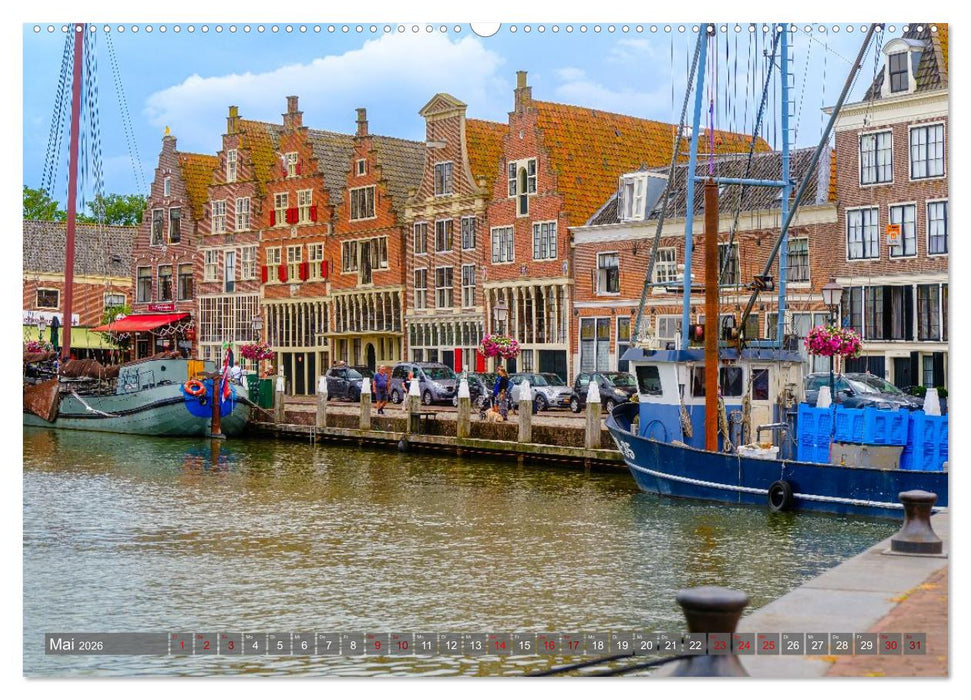 Ein Blick auf Hoorn (CALVENDO Premium Wandkalender 2026)