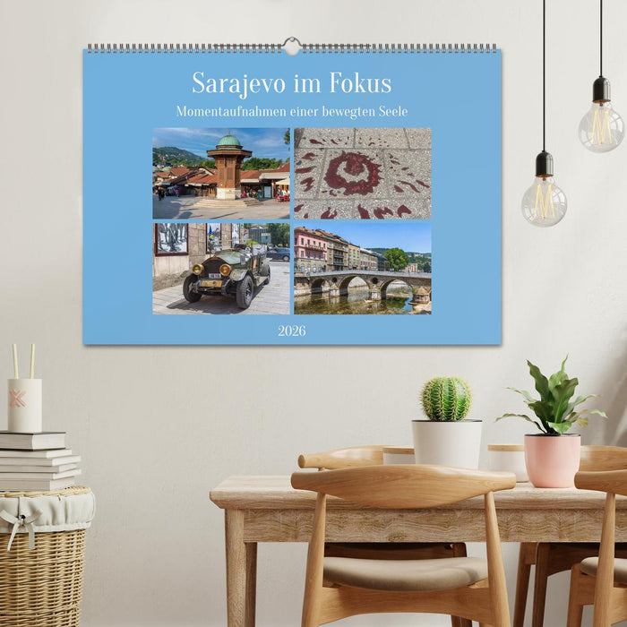 Sarajevo im Fokus (CALVENDO Wandkalender 2026)