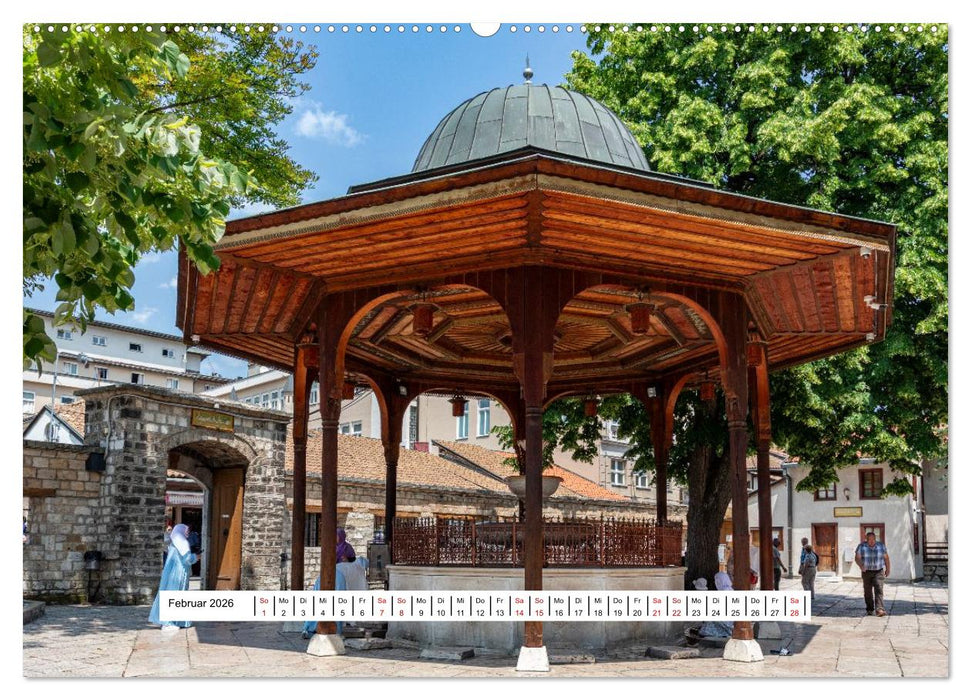 Sarajevo im Fokus (CALVENDO Wandkalender 2026)