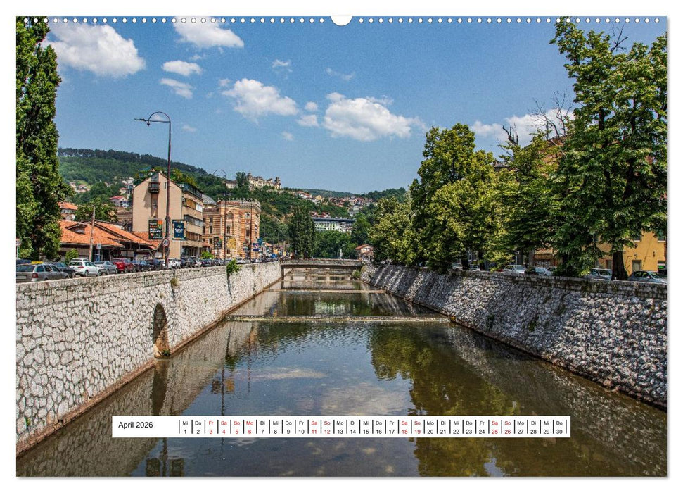 Sarajevo im Fokus (CALVENDO Wandkalender 2026)