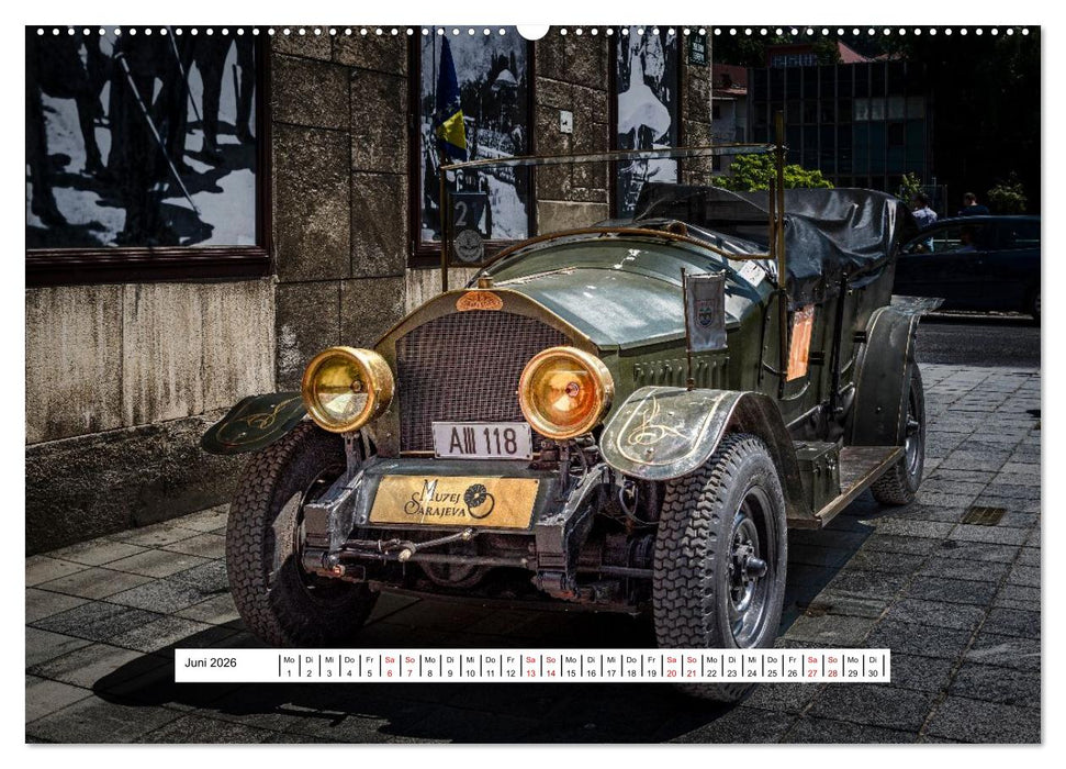 Sarajevo im Fokus (CALVENDO Premium Wandkalender 2026)