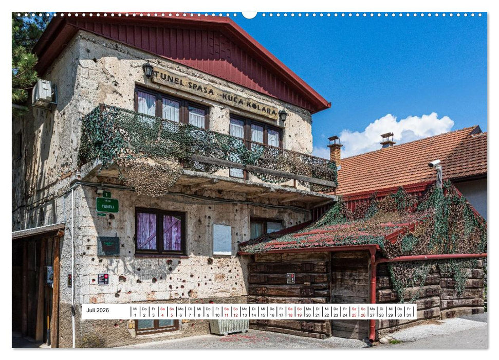 Sarajevo im Fokus (CALVENDO Premium Wandkalender 2026)