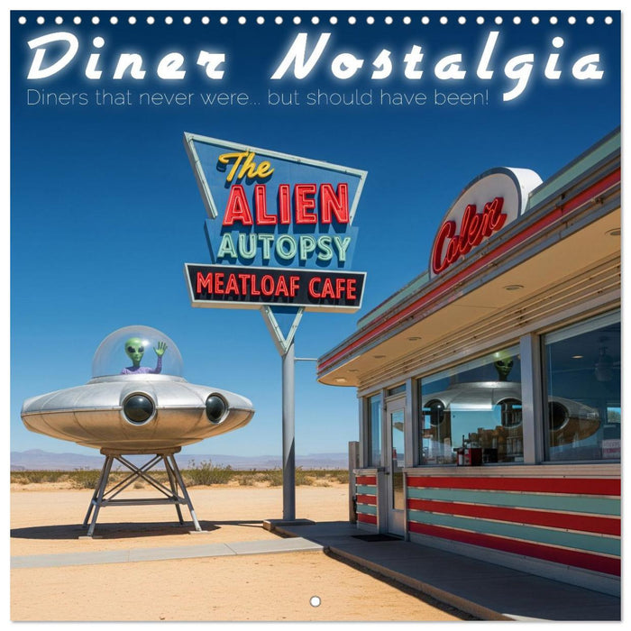 Diner nostalgia (CALVENDO Monthly Calendar 2026)