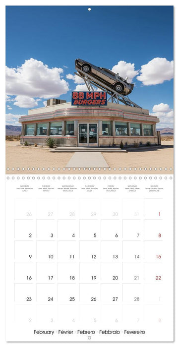 Diner nostalgia (CALVENDO Monthly Calendar 2026)