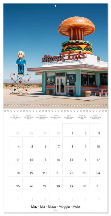 Diner nostalgia (CALVENDO Monthly Calendar 2026)