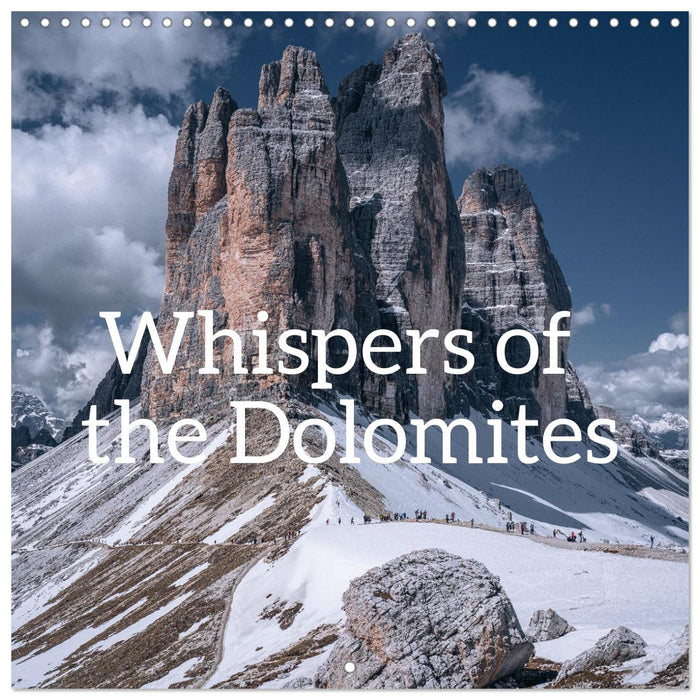 Whispers of the Dolomites (CALVENDO Monthly Calendar 2026)