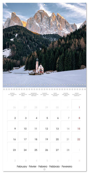 Whispers of the Dolomites (CALVENDO Monthly Calendar 2026)