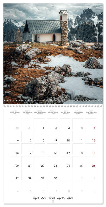 Whispers of the Dolomites (CALVENDO Monthly Calendar 2026)
