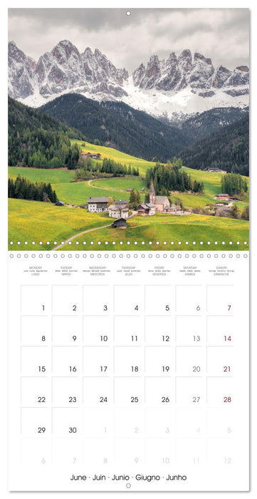 Whispers of the Dolomites (CALVENDO Monthly Calendar 2026)