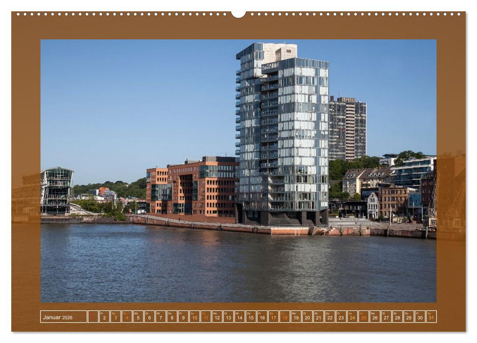 Hamburg, die Weltstadt im Norden von Deutschland (CALVENDO Premium Wandkalender 2026)