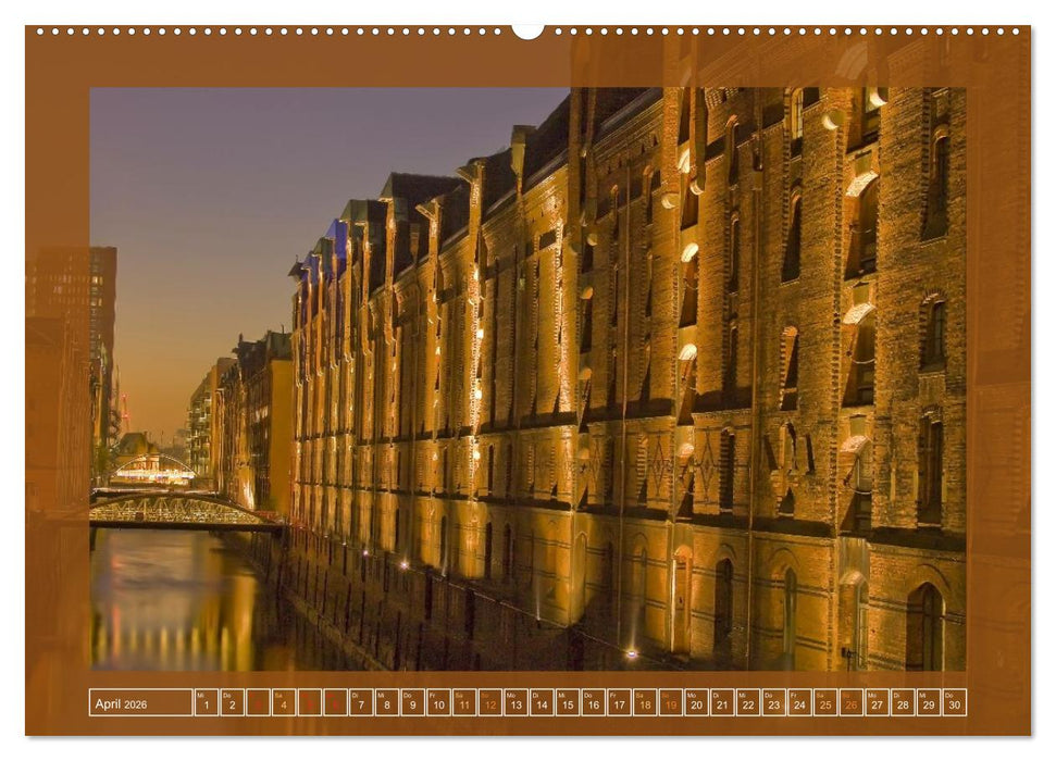 Hamburg, die Weltstadt im Norden von Deutschland (CALVENDO Premium Wandkalender 2026)