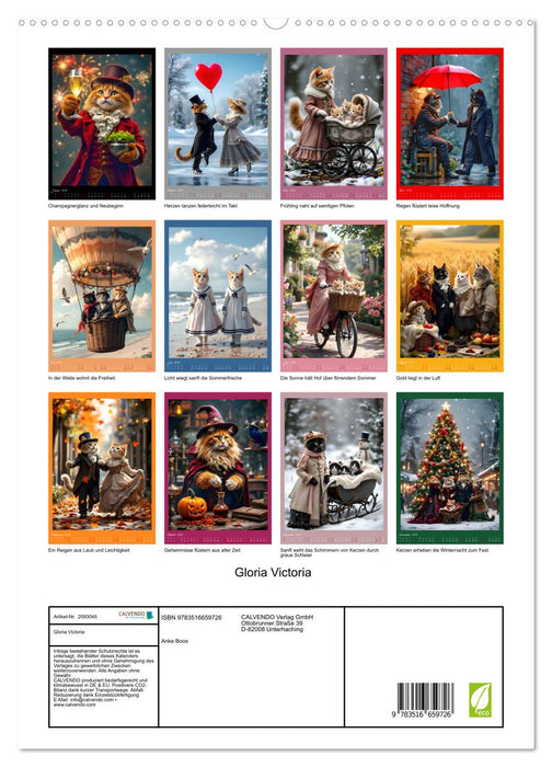Gloria Victoria (CALVENDO Premium Wandkalender 2026)