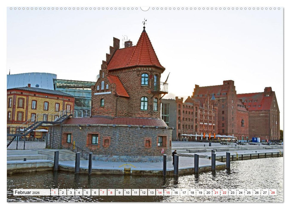 Stralsund, die wunderschöne Hansestadt am Strelasund (CALVENDO Wandkalender 2026)