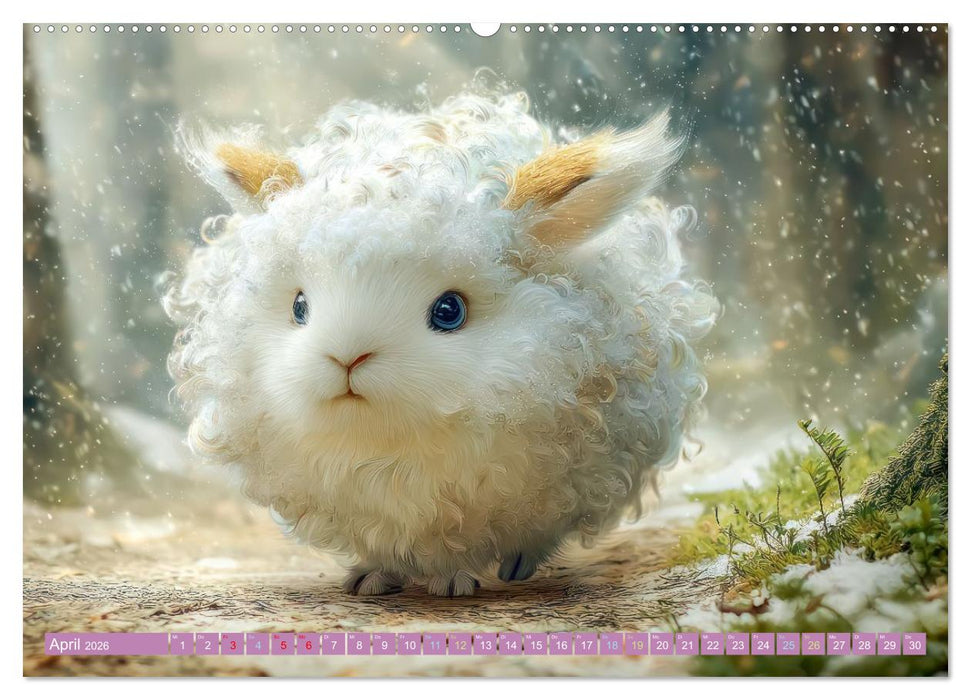 Humorvolle tierische Schöpfungen - Hybridtiere (CALVENDO Wandkalender 2026)