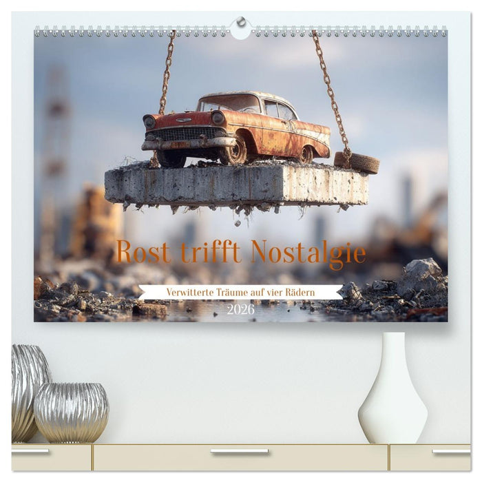 Rost trifft Nostalgie (CALVENDO Premium Wandkalender 2026)