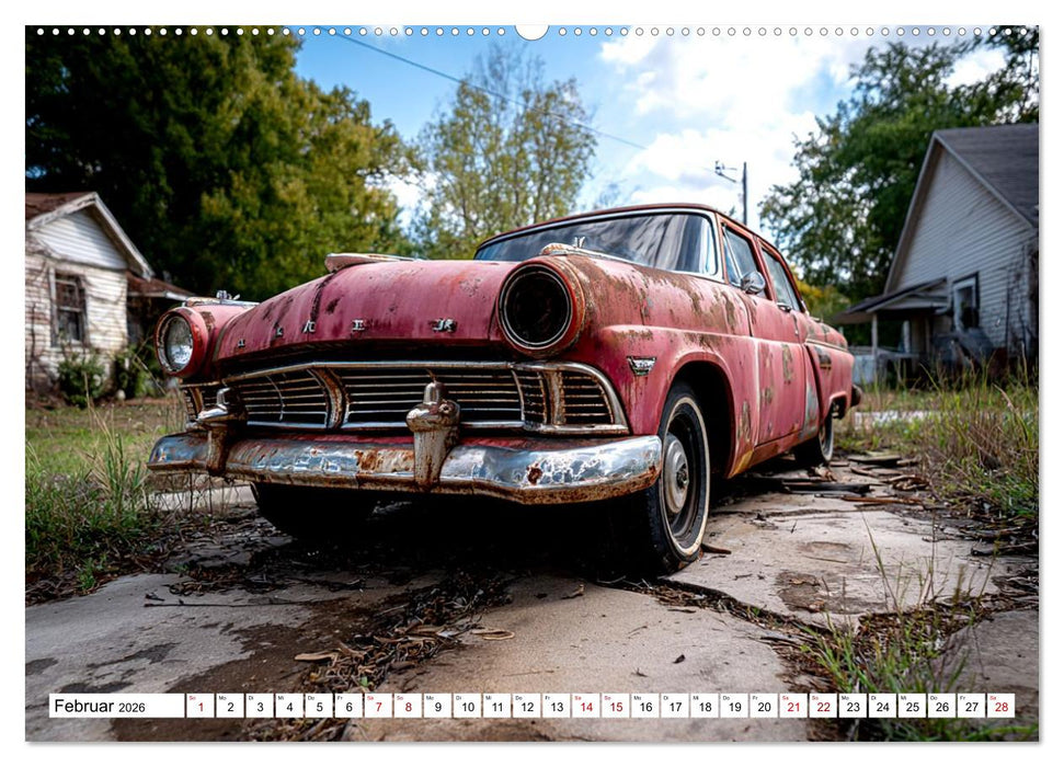 Rost trifft Nostalgie (CALVENDO Premium Wandkalender 2026)