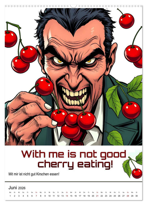 No Go's - Denglische Sprüche (CALVENDO Wandkalender 2026)