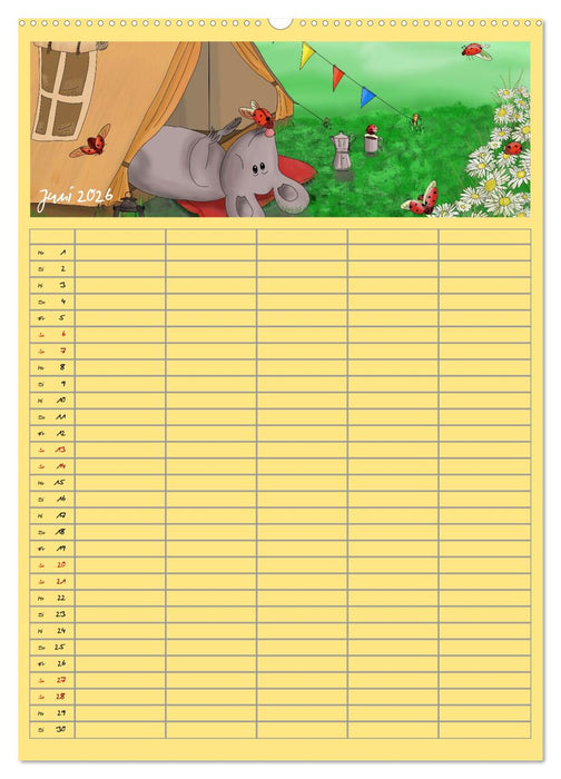 Mats Maus und seine Freunde (CALVENDO Premium Wandkalender 2026)