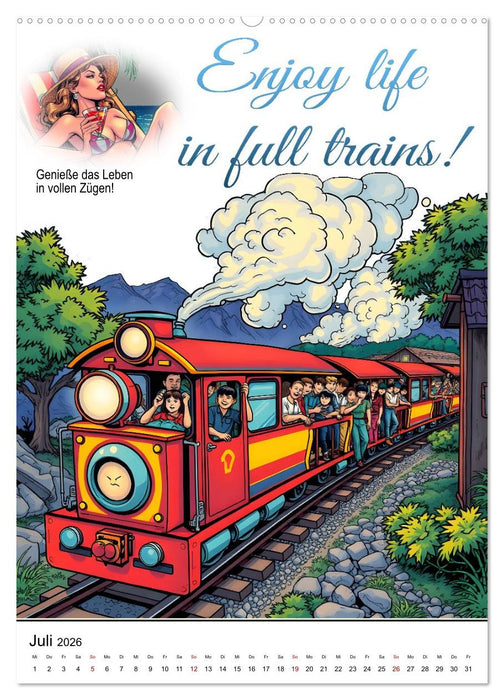 No Go's - Denglische Sprüche (CALVENDO Premium Wandkalender 2026)