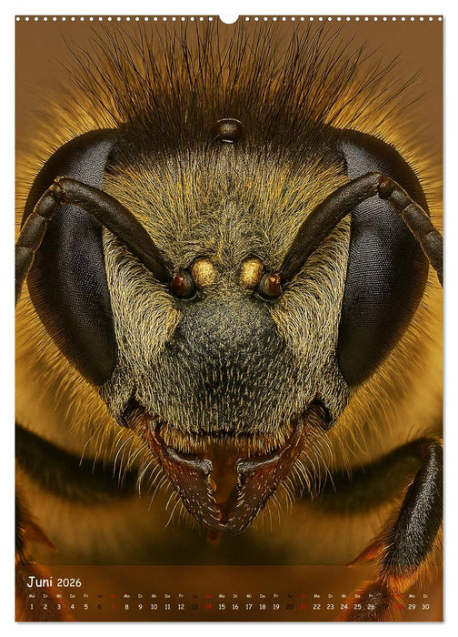 Makromonster - Schönheit im Detail (CALVENDO Wandkalender 2026)