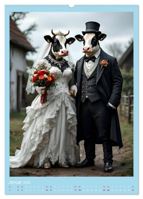 Nicht nur ein Vogel wollte Hochzeit halten (CALVENDO Wandkalender 2026)