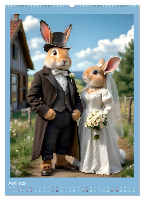 Nicht nur ein Vogel wollte Hochzeit halten (CALVENDO Wandkalender 2026)