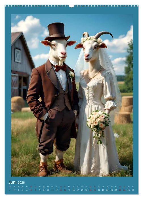 Nicht nur ein Vogel wollte Hochzeit halten (CALVENDO Wandkalender 2026)