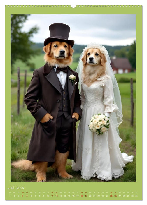 Nicht nur ein Vogel wollte Hochzeit halten (CALVENDO Premium Wandkalender 2026)