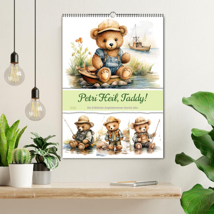 Petri Heil, Taddy! (CALVENDO Wandkalender 2026)