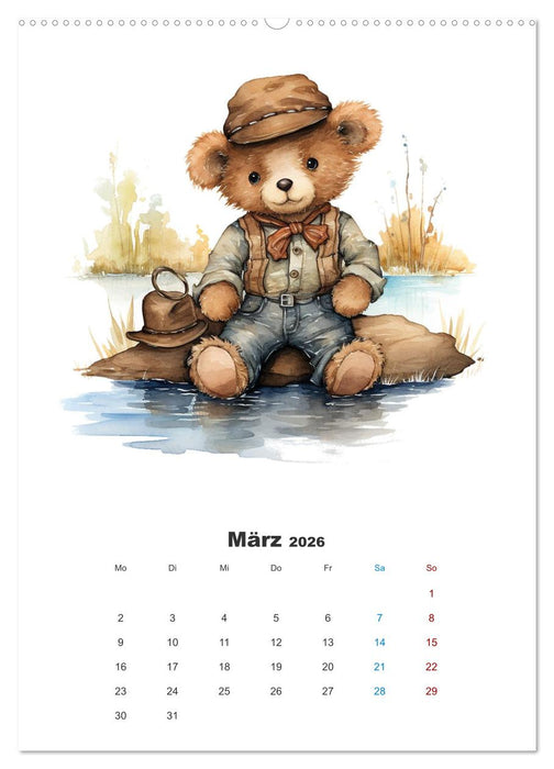 Petri Heil, Taddy! (CALVENDO Premium Wandkalender 2026)