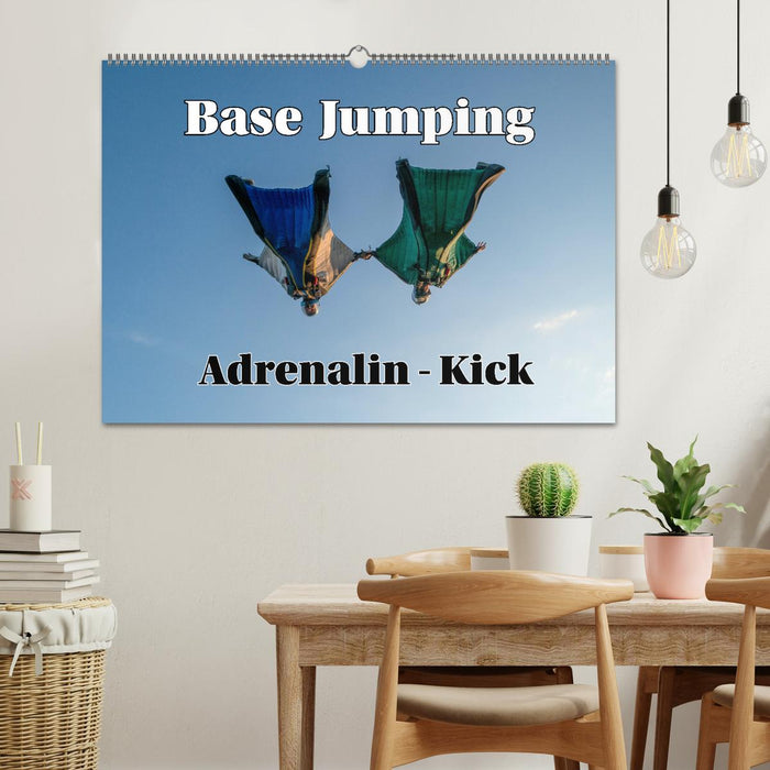 Base Jumping Adrenalin- Kick (CALVENDO Wandkalender 2026)