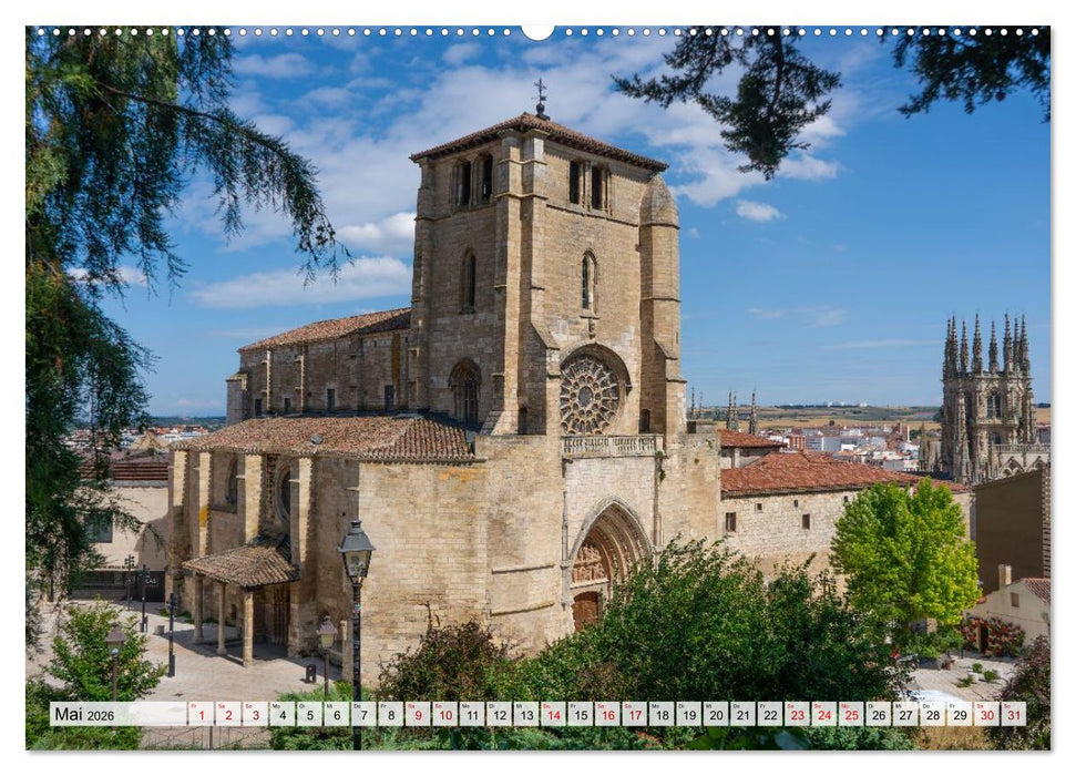 Ein Spaziergang durch Burgos (CALVENDO Premium Wandkalender 2026)