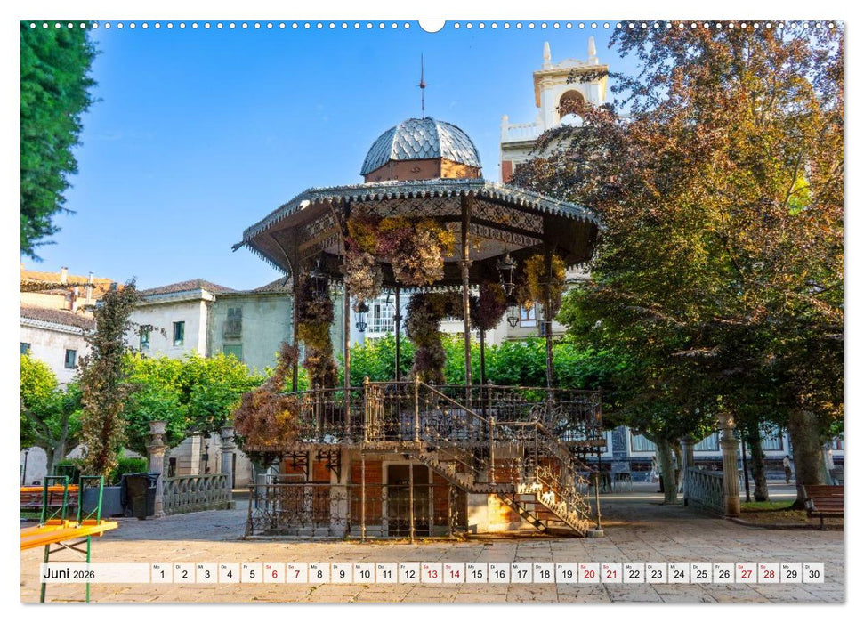 Ein Spaziergang durch Burgos (CALVENDO Premium Wandkalender 2026)