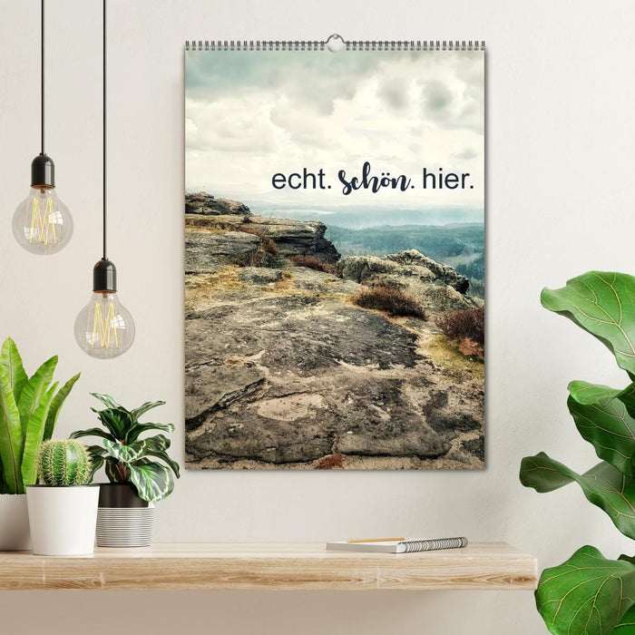 echt. schön. hier. (CALVENDO Wandkalender 2026)