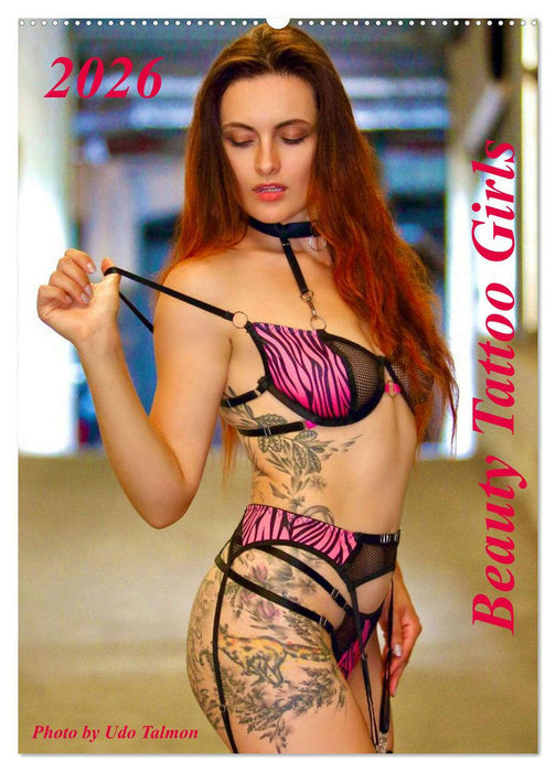Beauty Tattoo Girls (CALVENDO Wandkalender 2026)