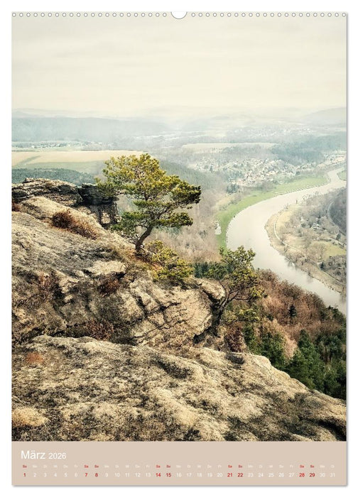 echt. schön. hier. (CALVENDO Premium Wandkalender 2026)