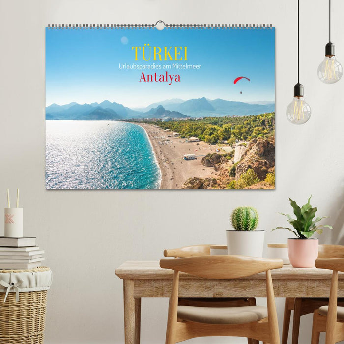 Türkei, Antalya: Urlaubsparadies am Mittelmeer (CALVENDO Wandkalender 2026)