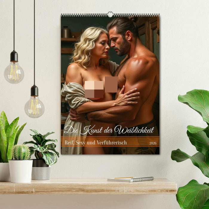 Die Kunst der Weiblichkeit - Reif, Sexy und Verführerisch (CALVENDO Wandkalender 2026)