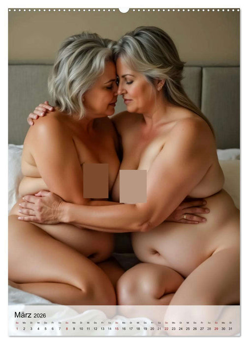 Die Kunst der Weiblichkeit - Reif, Sexy und Verführerisch (CALVENDO Wandkalender 2026)